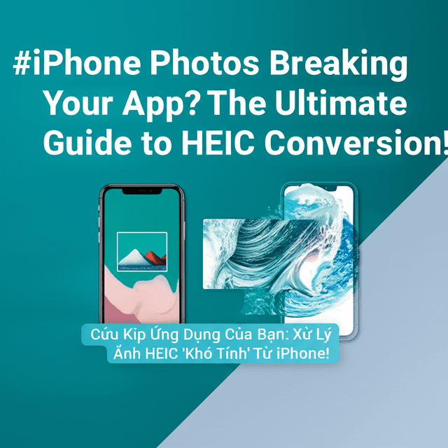 Cứu Kịp Ứng Dụng Của Bạn: Xử Lý Ảnh HEIC 'Khó Tính' Từ iPhone!