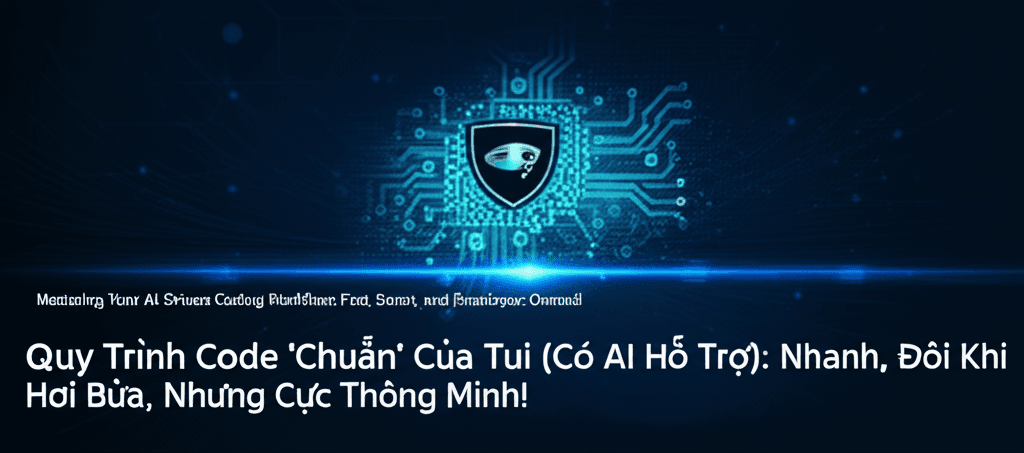 Quy Trình Code 'Chuẩn' Của Tui (Có AI Hỗ Trợ): Nhanh, Đôi Khi Hơi Bừa, Nhưng Cực Thông Minh!