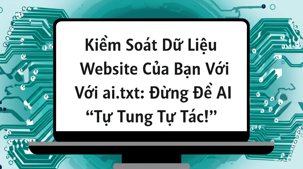 Kiểm Soát Dữ Liệu Website Của Bạn Với ai.txt: Đừng Để AI 'Tự Tung Tự Tác'!
