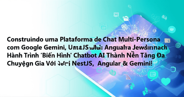 Hành Trình 'Biến Hình' Chatbot AI Thành Nền Tảng Đa Chuyên Gia Với NestJS, Angular & Gemini!