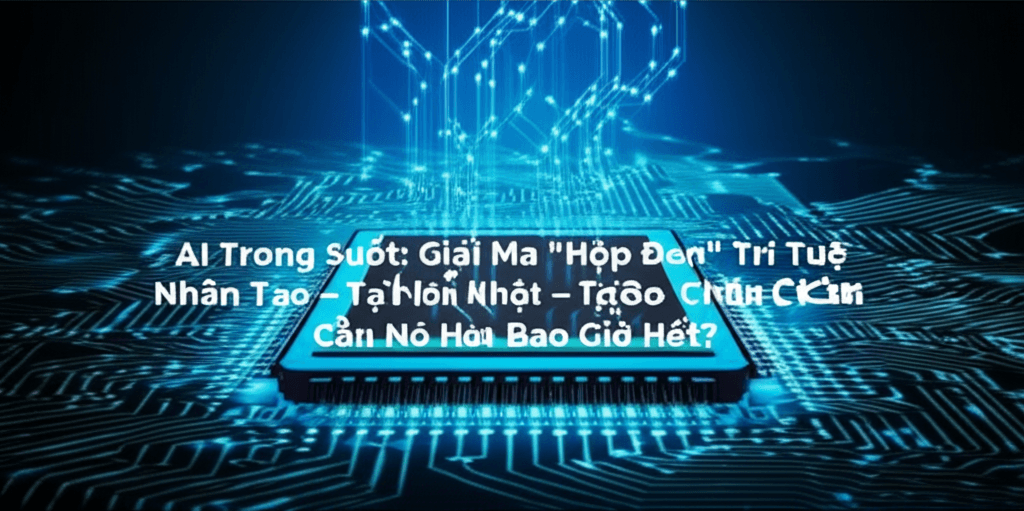 AI Trong Suốt: Giải Mã "Hộp Đen" Trí Tuệ Nhân Tạo – Tại Sao Chúng Ta Cần Hiểu Nó Hơn Bao Giờ Hết?