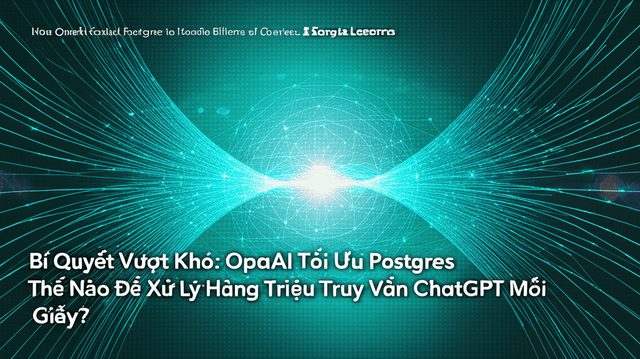 Bí Quyết Vượt Khó: OpenAI Tối Ưu Postgres Thế Nào Để Xử Lý Hàng Triệu Truy Vấn ChatGPT Mỗi Giây?