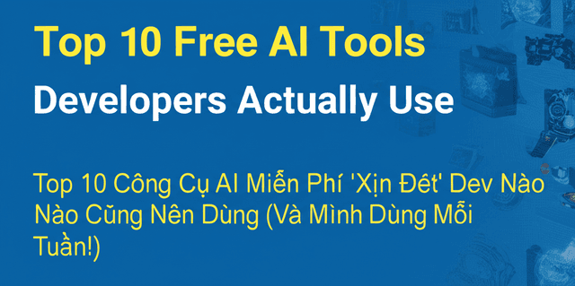 Top 10 Công Cụ AI Miễn Phí 'Xịn Đét' Dev Nào Cũng Nên Dùng (Và Mình Dùng Mỗi Tuần!)