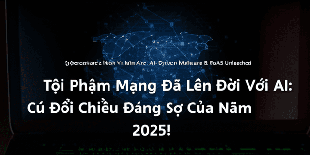 Tội Phạm Mạng Đã Lên Đời Với AI: Cú Đổi Chiều Đáng Sợ Của Năm 2025!