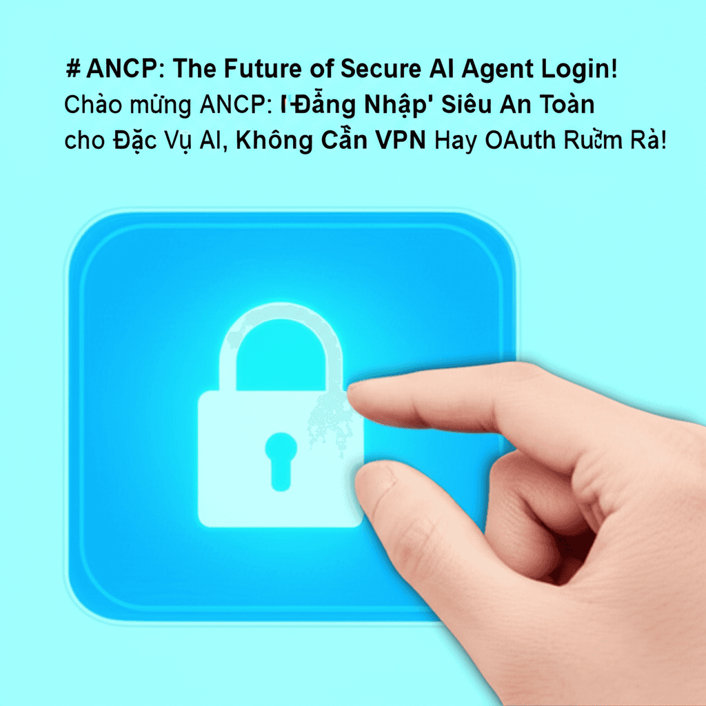 Chào mừng ANCP: Giải pháp 'Đăng Nhập' Siêu An Toàn cho Đặc Vụ AI, Không Cần VPN Hay OAuth Rườm Rà!