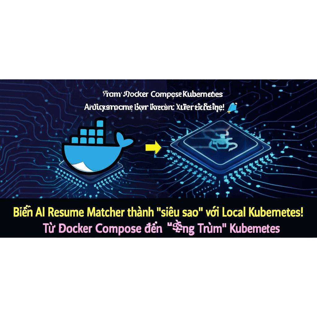 Biến AI Resume Matcher thành "siêu sao" với Local Kubernetes! Từ Docker Compose đến "Ông Trùm" Kubernetes