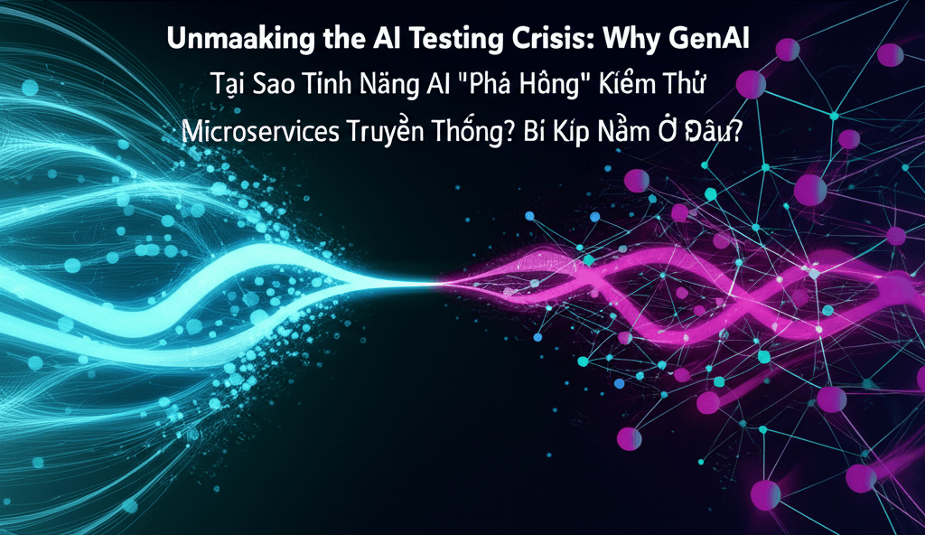 Tại Sao Tính Năng AI "Phá Hỏng" Kiểm Thử Microservices Truyền Thống? Bí Kíp Nằm Ở Đâu?