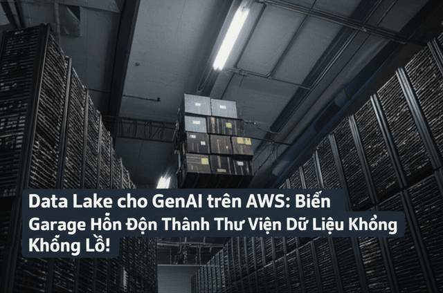 Data Lake cho GenAI trên AWS: Biến Garage Hỗn Độn Thành Thư Viện Dữ Liệu Khổng Lồ!