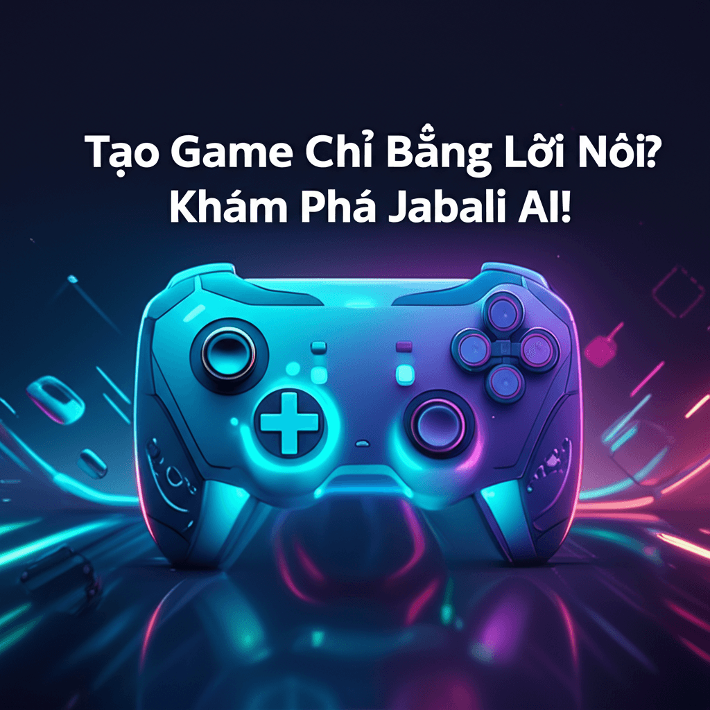 Tạo Game Chỉ Bằng Lời Nói? Khám Phá Jabali AI!
