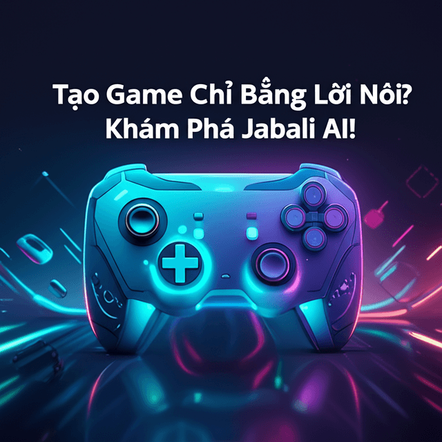 Tạo Game Chỉ Bằng Lời Nói? Khám Phá Jabali AI!