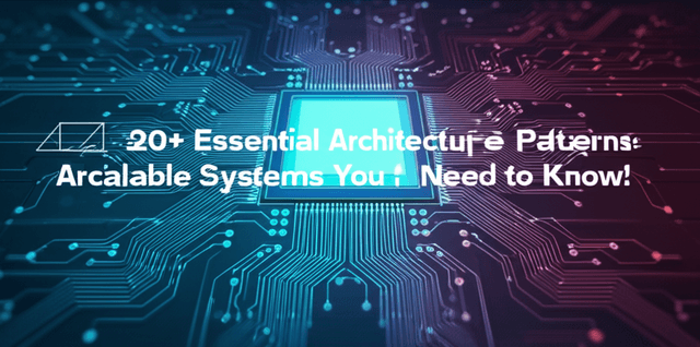 📐 20+ Essential Architecture Patterns for Scalable Systems