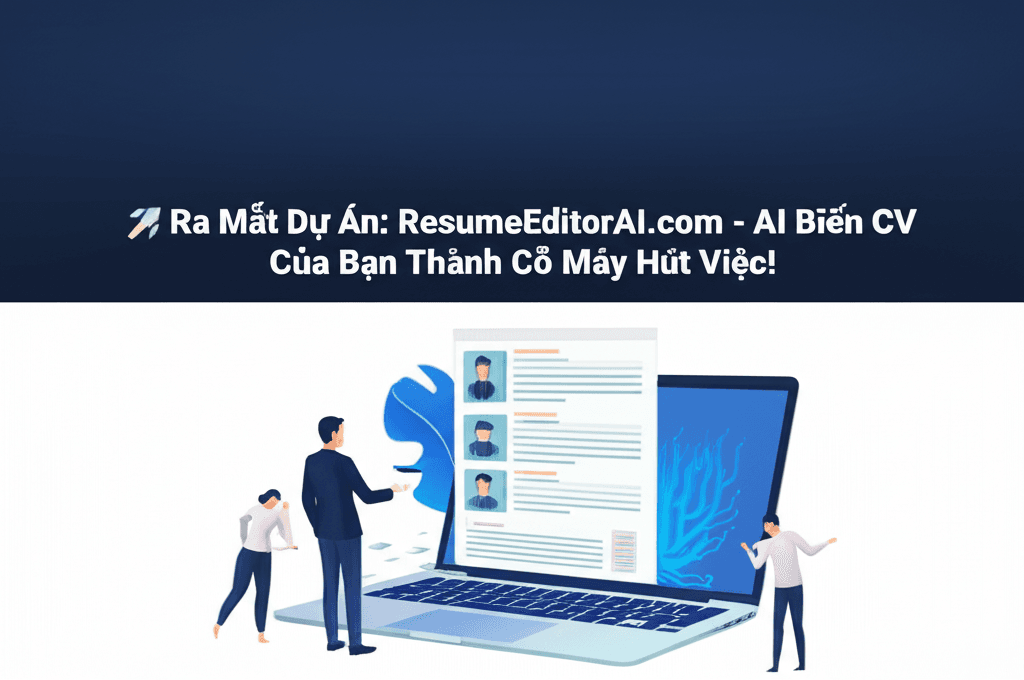 🚀 Ra Mắt Dự Án: ResumeEditorAI.com - AI Biến CV Của Bạn Thành Cỗ Máy Hút Việc!