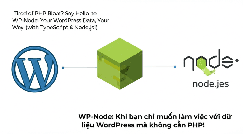 WP-Node: Khi bạn chỉ muốn làm việc với dữ liệu WordPress mà không cần PHP!