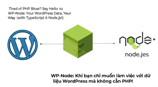 WP-Node: Khi bạn chỉ muốn làm việc với dữ liệu WordPress mà không cần PHP!