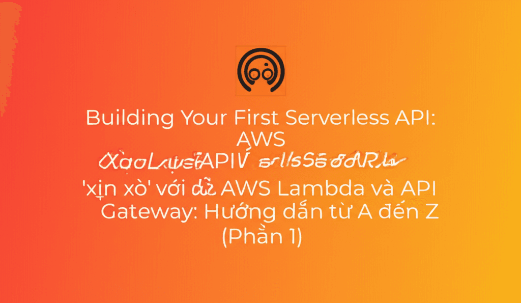 Xây dựng API Serverless đầu tiên 'xịn xò' với AWS Lambda và API Gateway: Hướng dẫn từ A đến Z (Phần 1)