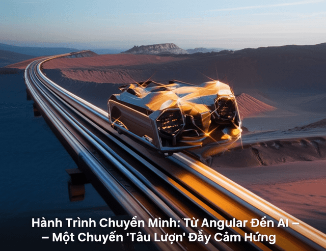 Hành Trình Chuyển Mình: Từ Angular Đến AI – Một Chuyến 'Tàu Lượn' Đầy Cảm Hứng