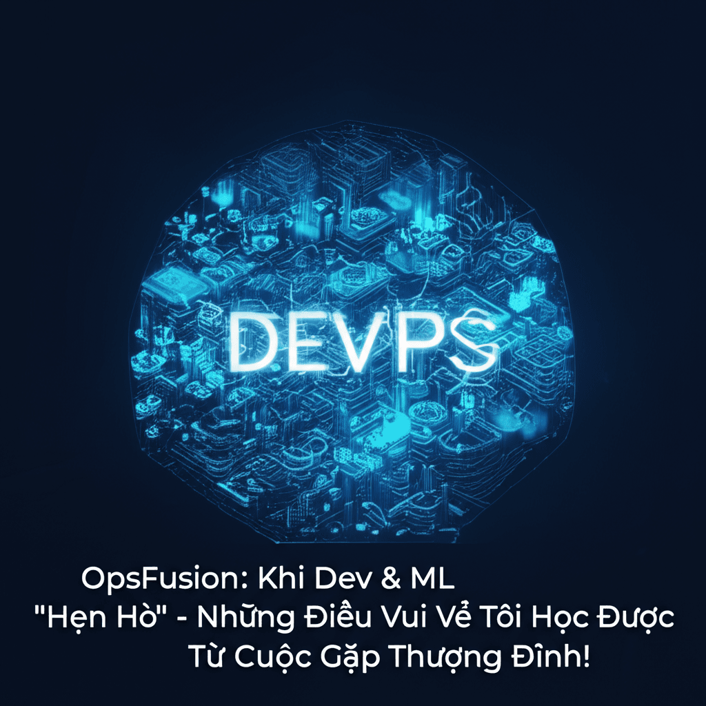 OpsFusion: Khi Dev & ML "Hẹn Hò" - Những Điều Vui Vẻ Tôi Học Được Từ Cuộc Gặp Thượng Đỉnh!