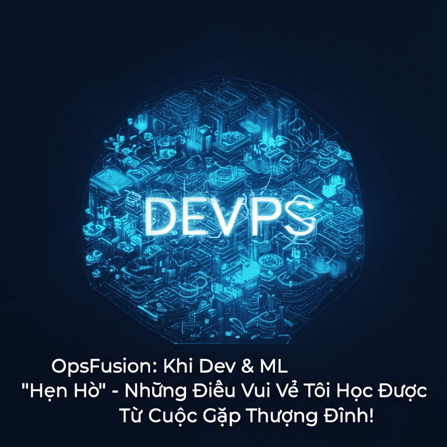 OpsFusion: Khi Dev & ML "Hẹn Hò" - Những Điều Vui Vẻ Tôi Học Được Từ Cuộc Gặp Thượng Đỉnh!
