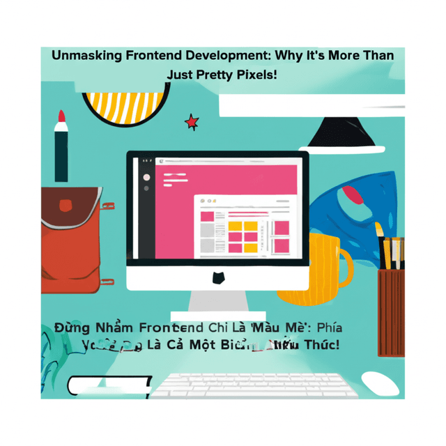 Đừng Nhầm Frontend Chỉ Là 'Màu Mè': Phía Sau Vẻ Đẹp Là Cả Một Biển Kiến Thức!