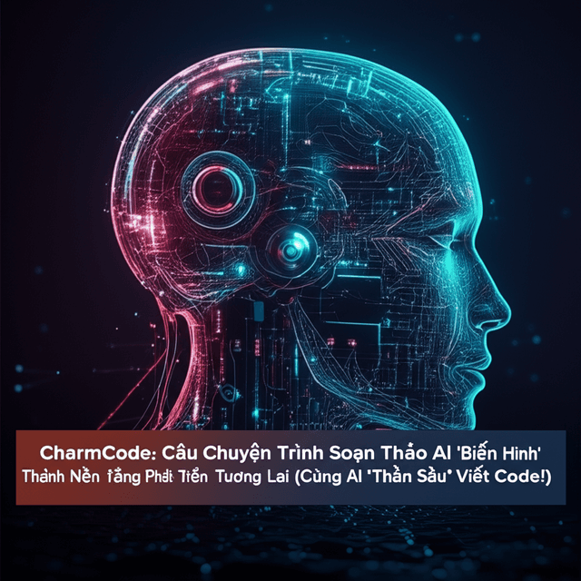 CharmCode: Câu Chuyện Trình Soạn Thảo AI 'Biến Hình' Thành Nền Tảng Phát Triển Tương Lai (Cùng AI "Thần Sầu" Viết Code!)